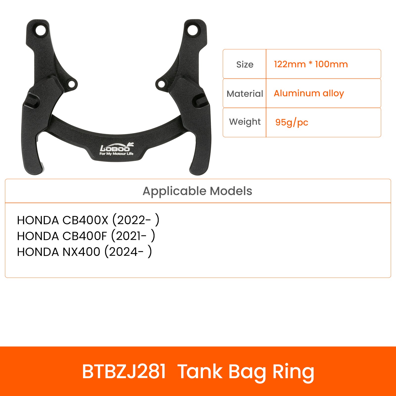 Anillas para maletas Loboo - Endurrad.com