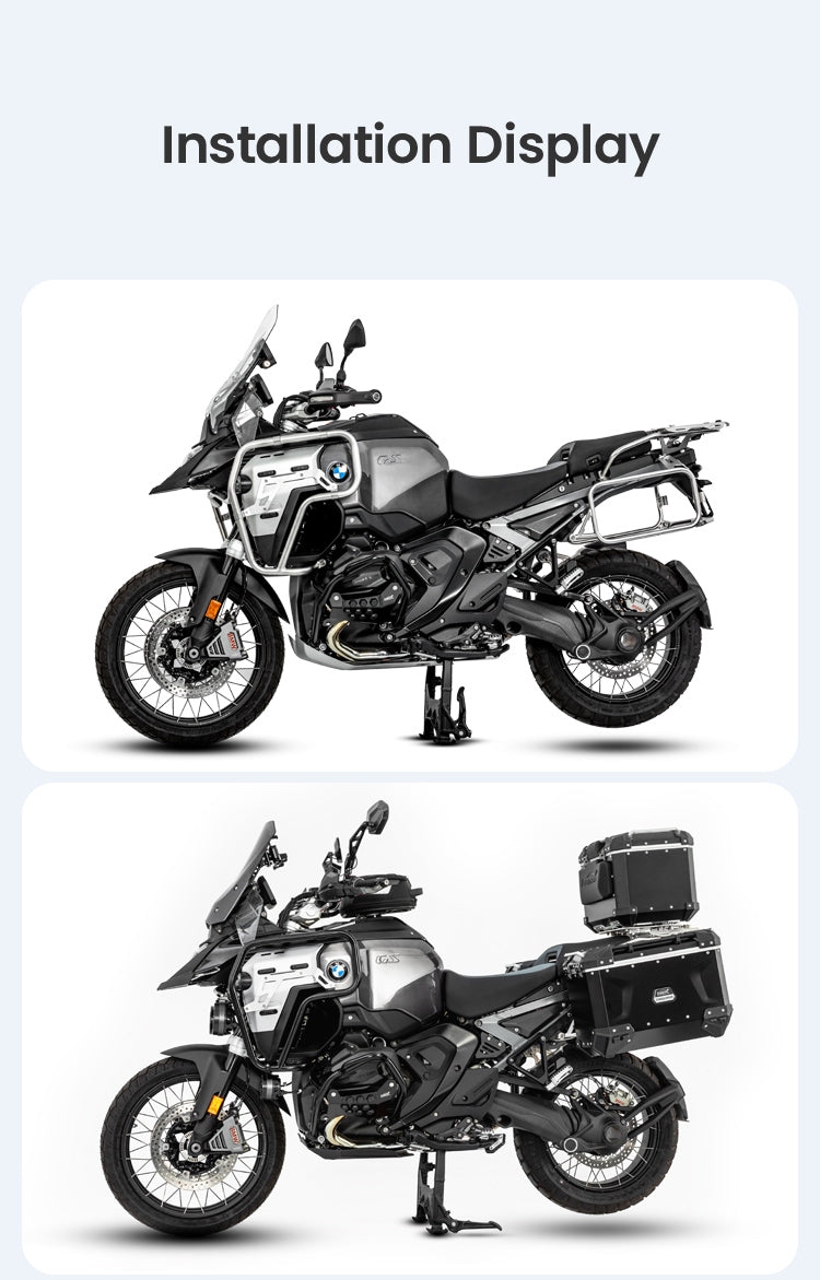 Mira cómo está montado en la R 1300 GS Adventure