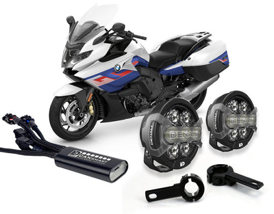 Kit DENALI DNL07KIT030C con faretti D7 PRO, collari paramotore e centralina CANsmart