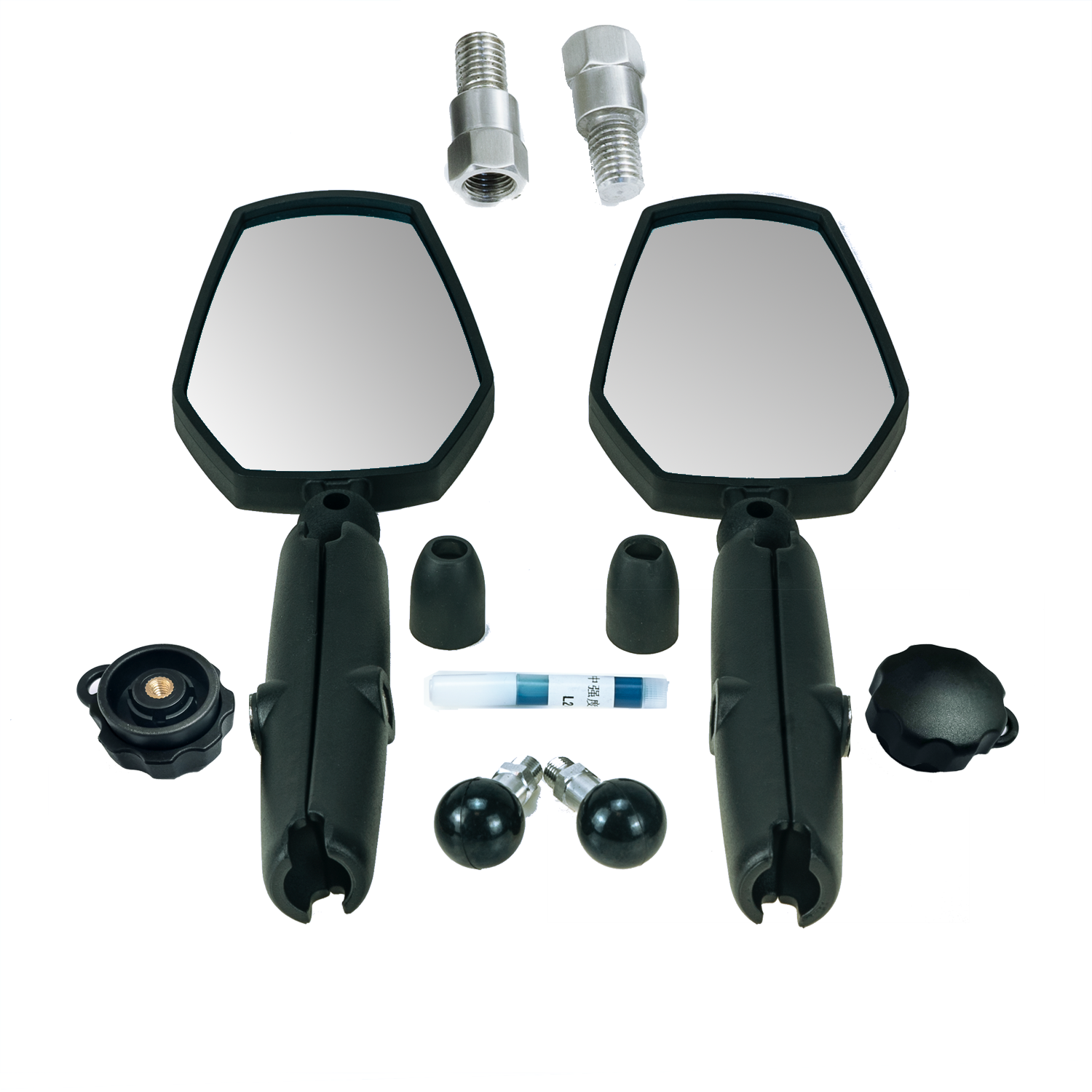 Folding Tinted Mirror Kit WESTWIND MOTO