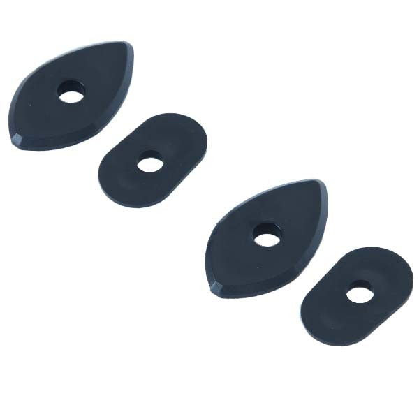 Adattatori per minifrecce anteriori per Honda NC750X '16- uso con minifrecce  (minifrecce non incluse)