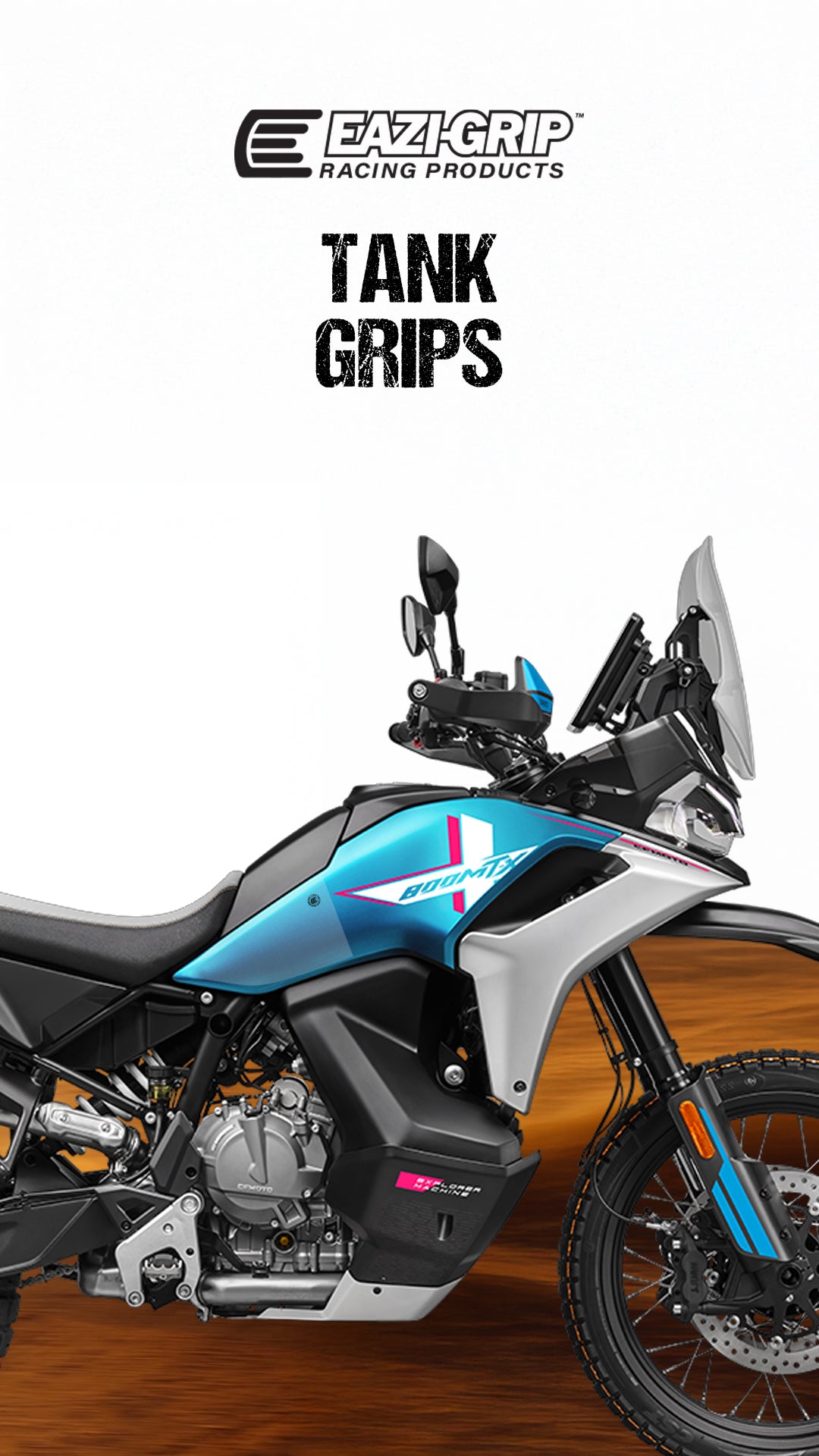 Adesivi antiscivolo serbatoio CFMOTO 800MT-X / 1000MT-X 2025-2026 – foto 3