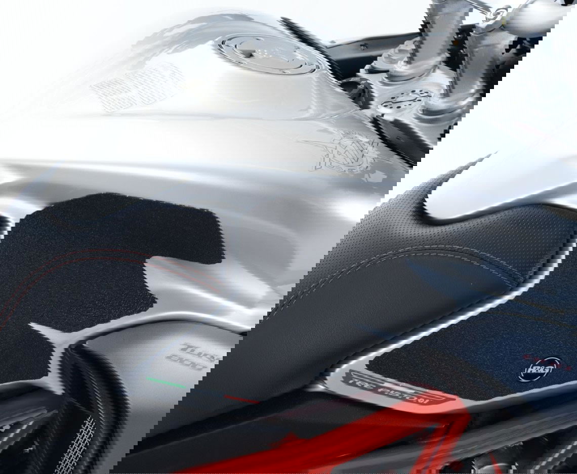 Adesivi antiscivolo serbatoio MV AGUSTA 800 TURISMO VELOCE chiaro