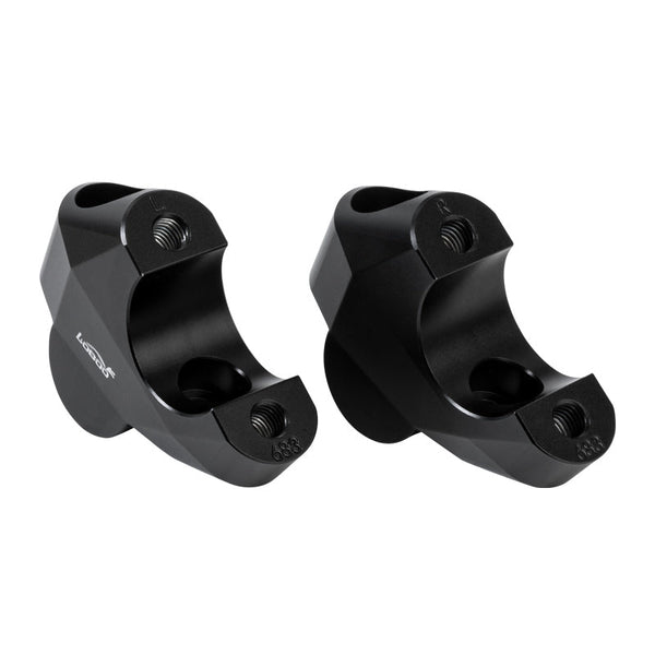 Elevador de manillar LOBOO para Benelli TRK 552X (2024+) | Elevación de 28 mm + Retroceso de 16,8 mm