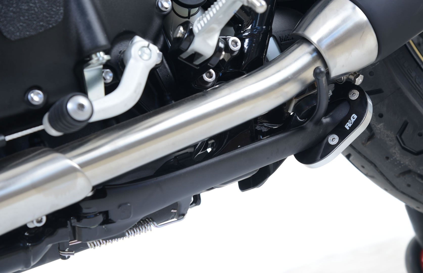 Base appoggio cavalletto Triumph Speed Twin 900 / Street Twin 900 / Street Cup