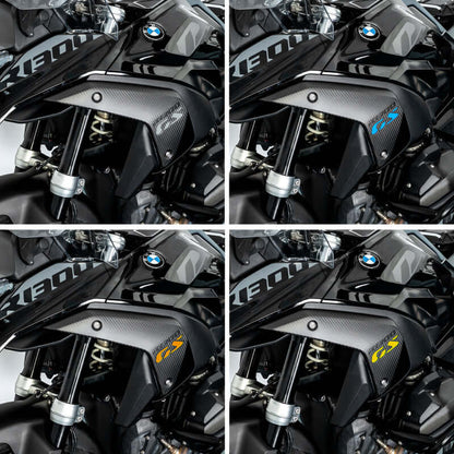BMW R 1300 GS Conductos del radiador de fibra de carbono - Endurrad.com