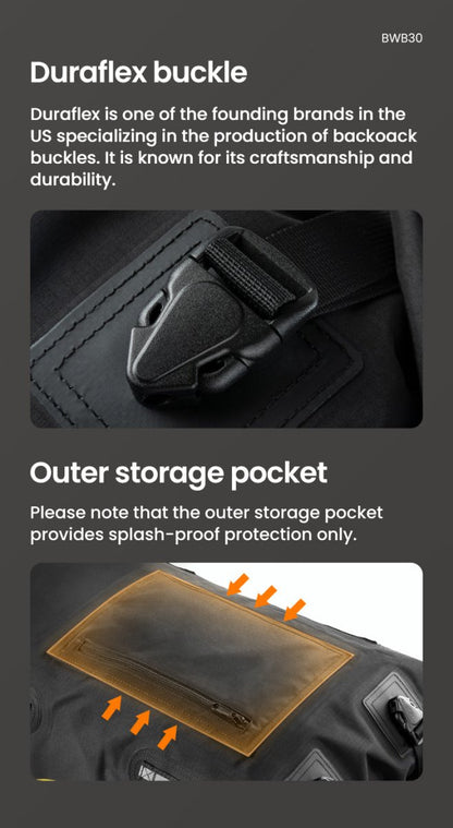 Bolsa plegable e impermeable de 30 litros - Endurrad.com