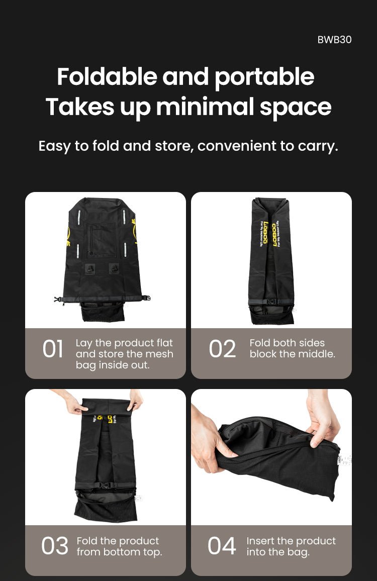 Bolsa plegable e impermeable de 30 litros - Endurrad.com