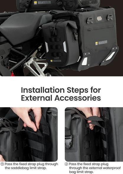 Bolsa impermeable 7L MOLLE LOBOO Wanderer - Endurrad.com