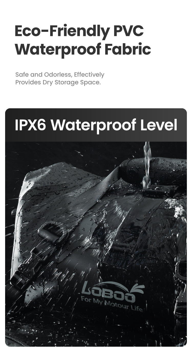PVC ecológico, impermeabilidad IPX6