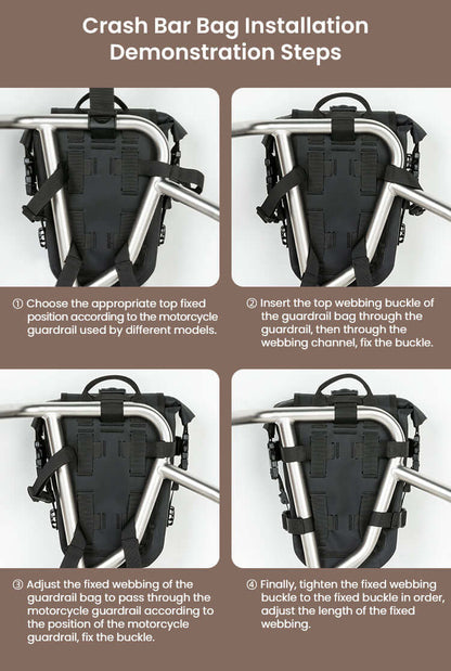 Bolsas impermeables para barra de protección 6L - Endurrad.com