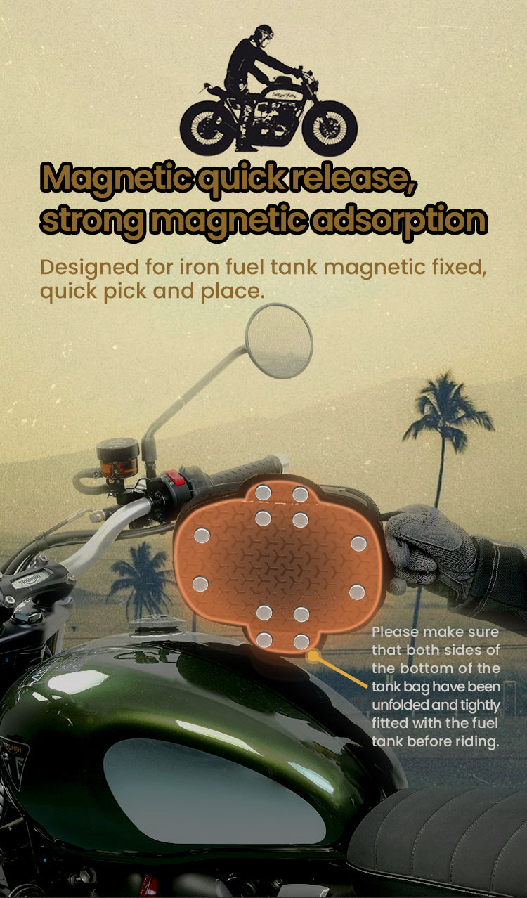 Aggancio magnetico, senza anelli né attrezzi