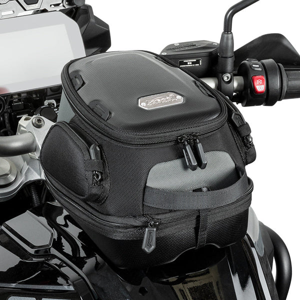 Bolsa de depósito para moto expandible de 7-9 L con fijación magnética