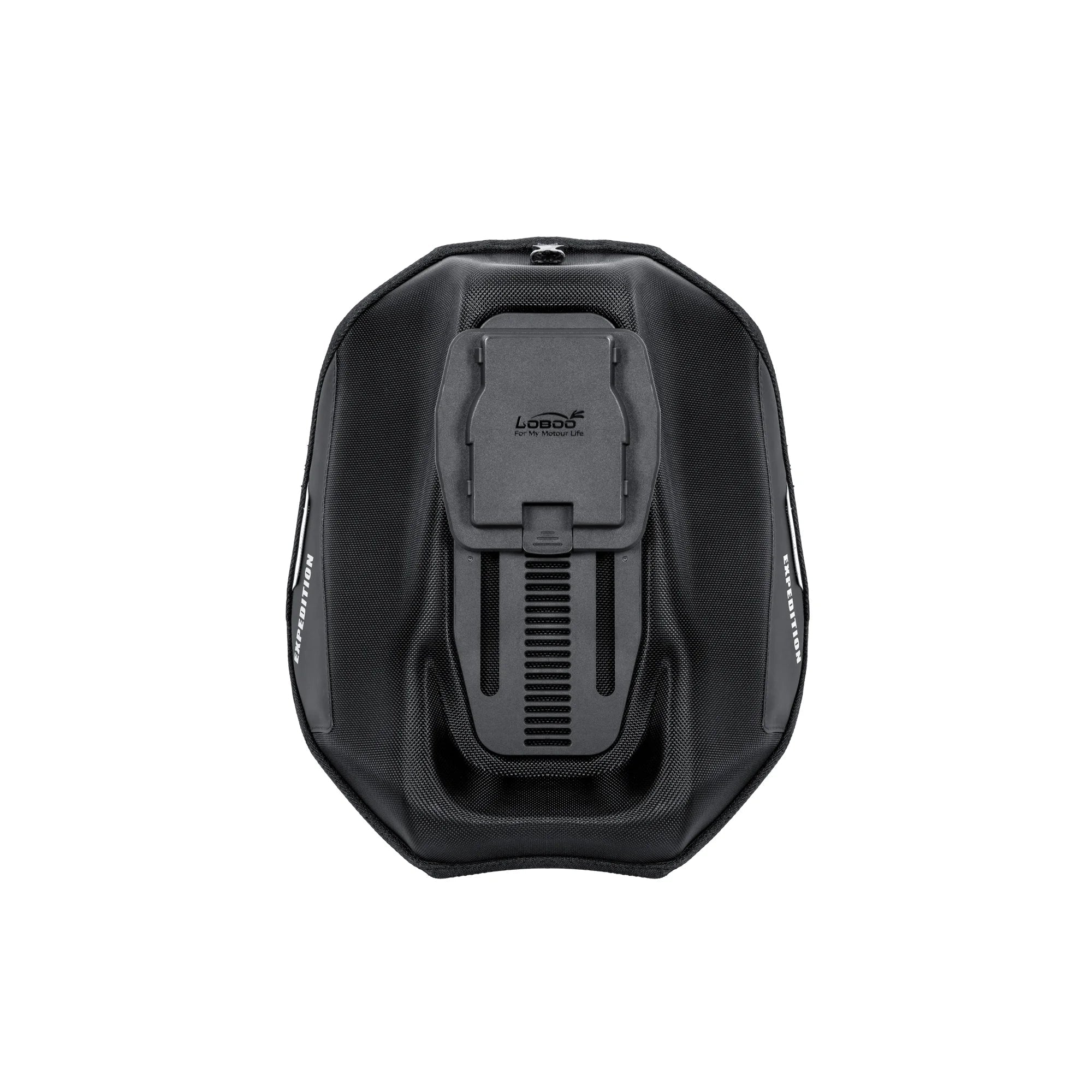 Fondo della LOBOO BTB20BK con base magnetica scorrevole e leva di sgancio
