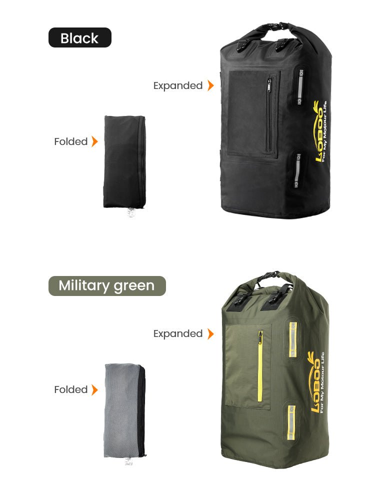 Negro o verde militar, mismo precio