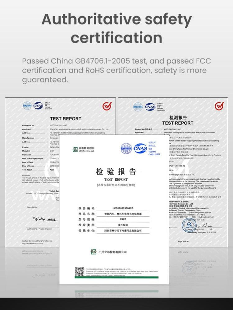 Certificaciones declaradas