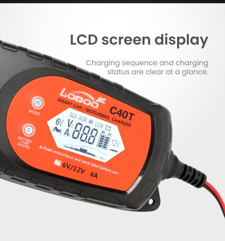 Pantalla LCD: sabrás siempre en qué punto estás