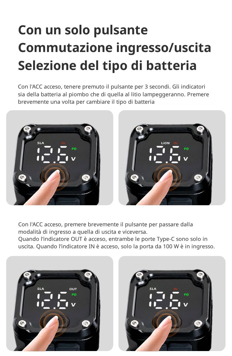 Un botón que hace dos cosas