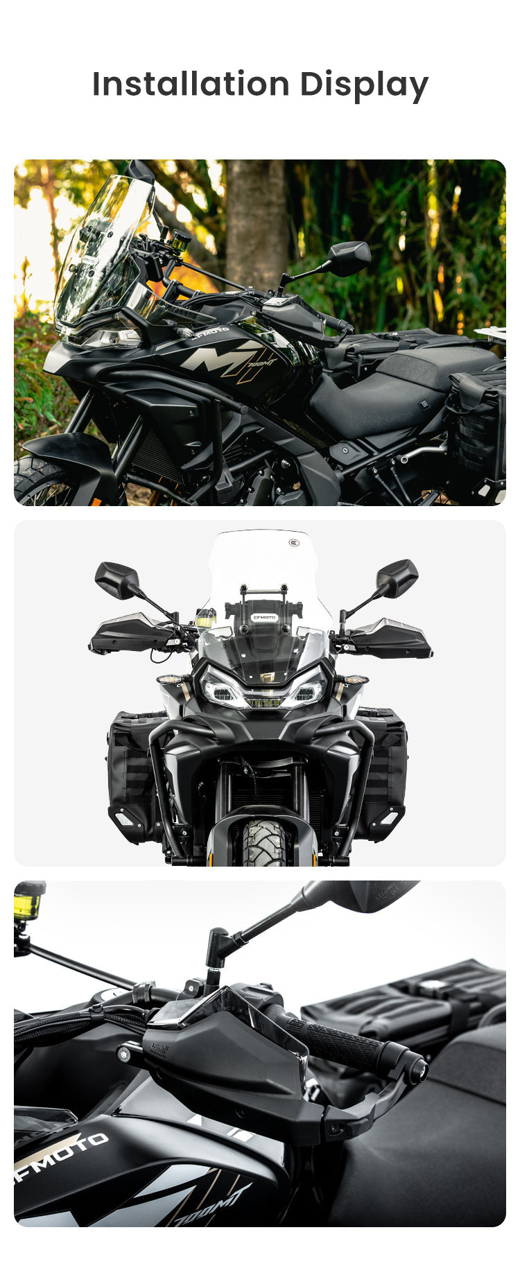 Montati sulla CFMOTO
