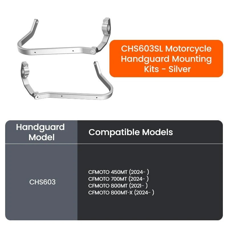 Sistema de protectores de manos de aluminio LOBOO para KTM 790/890 y Norden 901