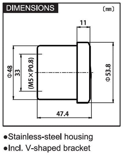 Contagiri analogico elettronico VELONA diam.48 | 87395 - r2948 - ENDURRAD