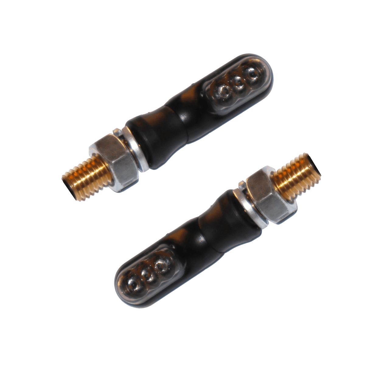 CP.MINI FRECCE A LED "PILL" VETRO FUME' OMOL | 03 - 0251 - r1695 - ENDURRAD