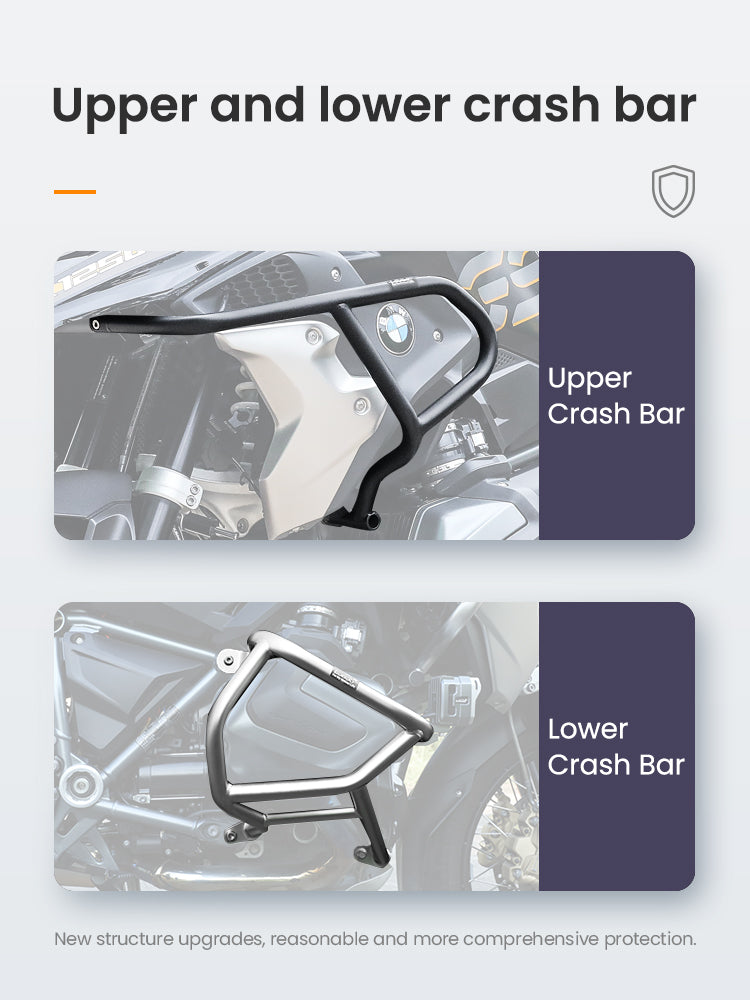 Elige la configuración: barra alta, baja o conjunto completo