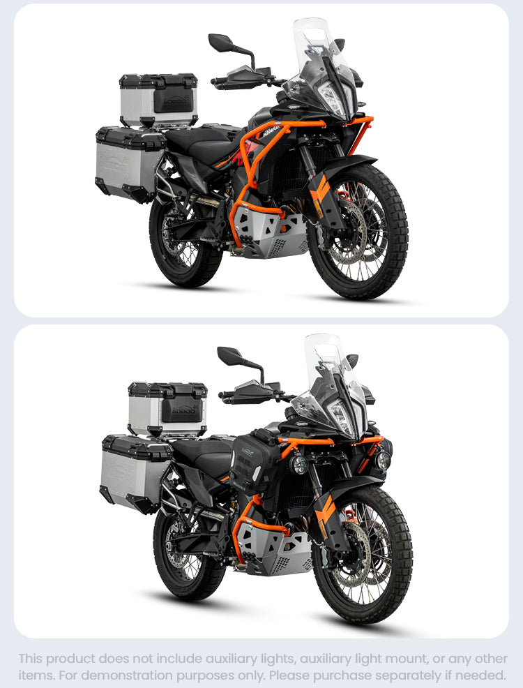 Evalúa el espacio que ocupa en la moto terminada