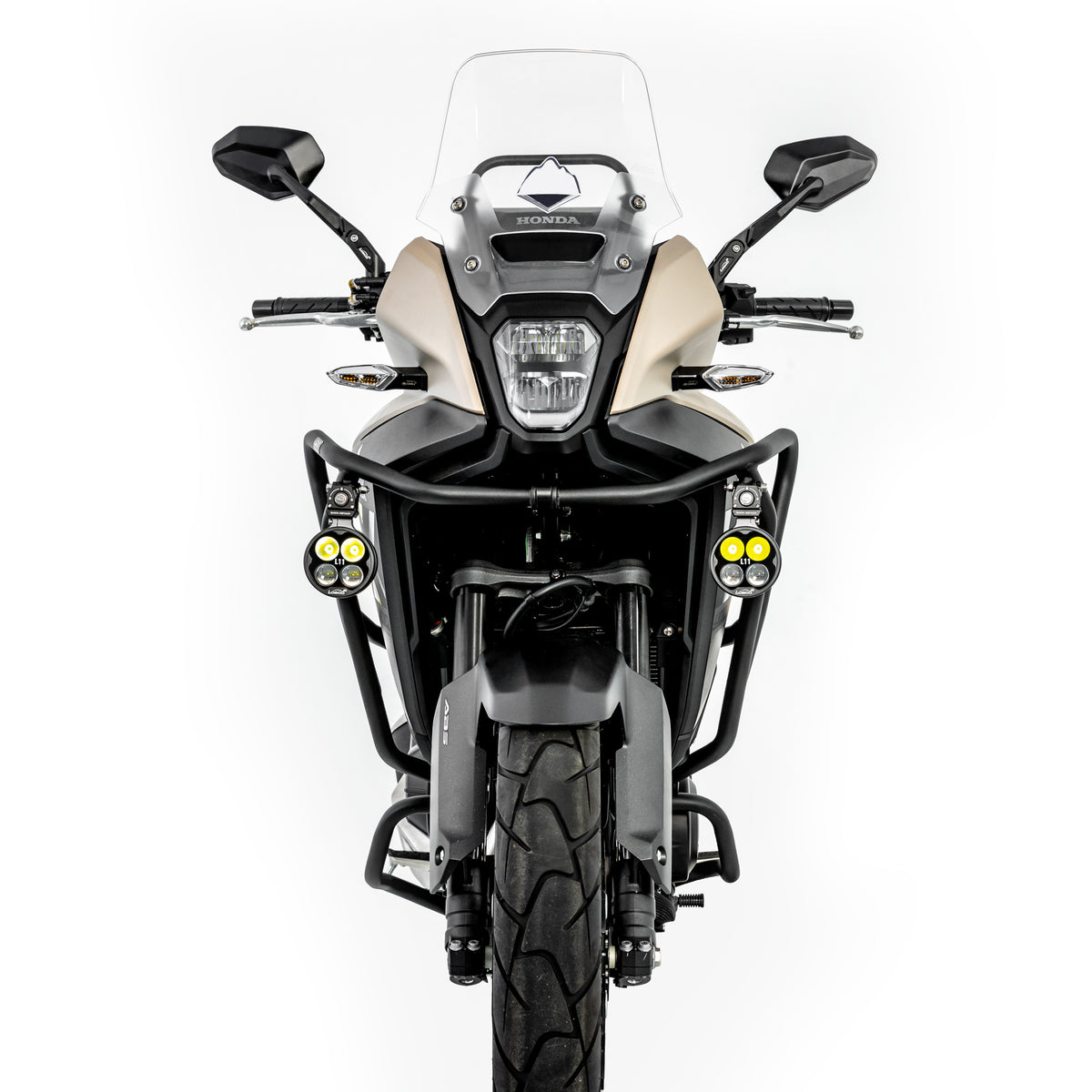 Mide cuánto ensanchan la moto las barras