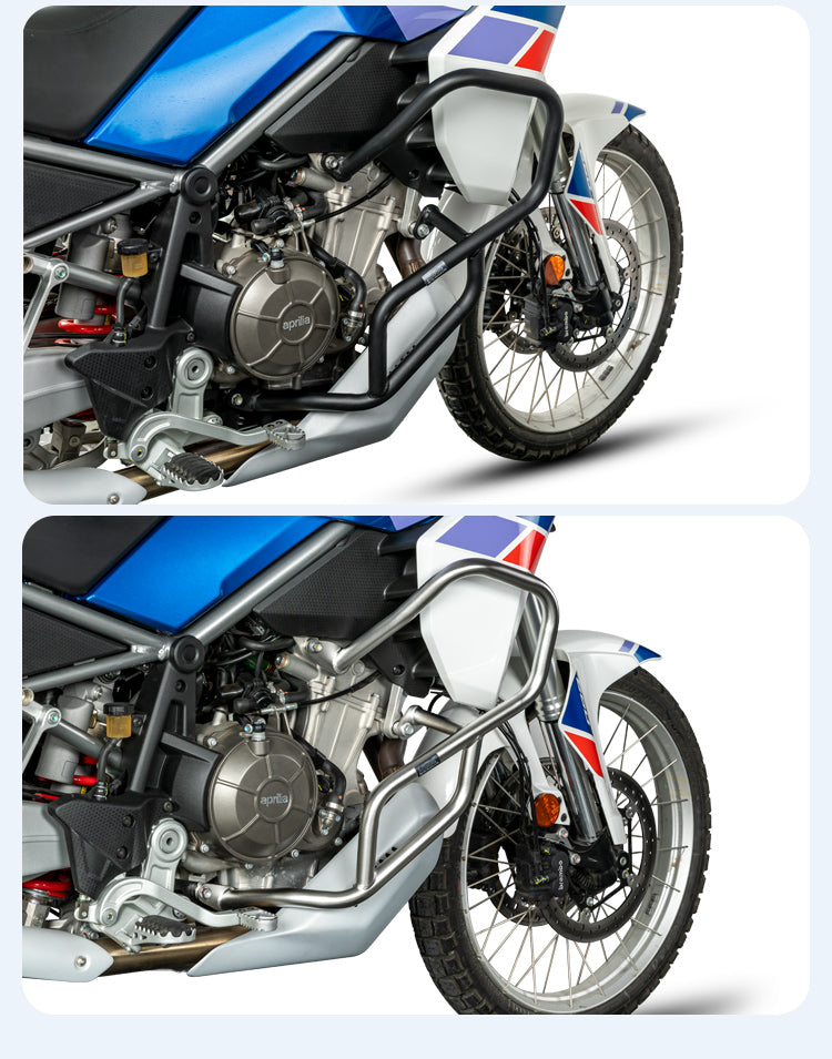 Compara los dos acabados de la moto