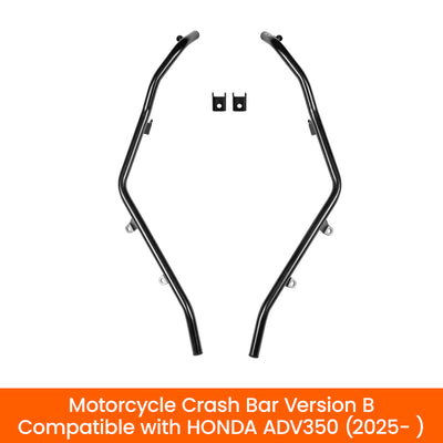 Crash bar LOBOO CHG511BK2 versione B per Honda ADV 350: due barre ad arco con staffette separate