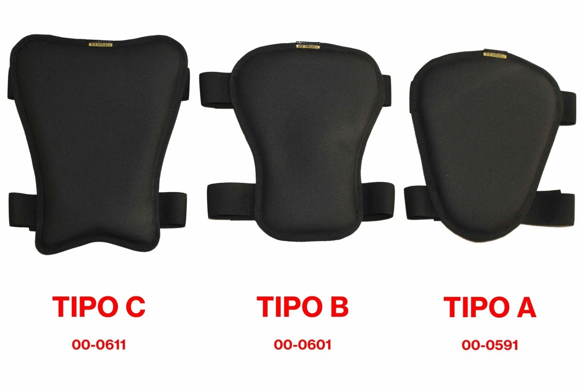 Cuscino memory foam salvachiappe nero tipo C | 00 - 0611 - r1943 - ENDURRAD