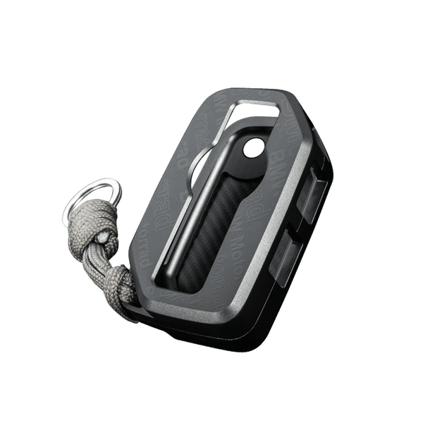 Funda para llave de moto BMW Keyless Ride de aluminio CNC y Kevlar
