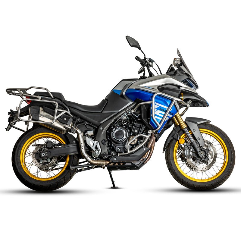Paracoppa LOBOO CHB821 montata sotto il motore della Voge DS525X