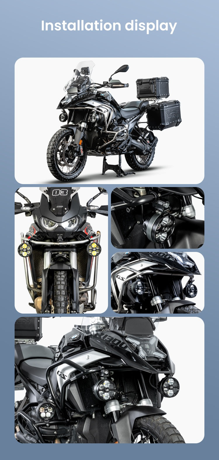 Dónde terminan, en las motos reales