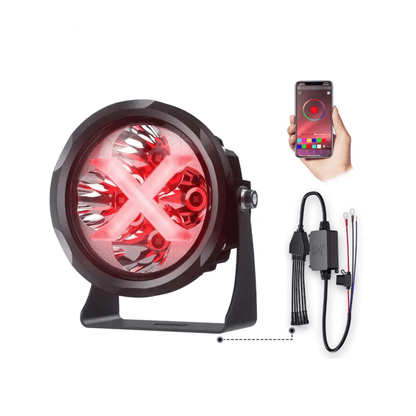 Faros multicolores para motos y todoterreno - Endurrad.com