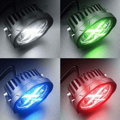 Faros multicolores para motos y todoterreno - Endurrad.com
