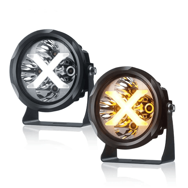 Faros multicolores para motos y todoterreno