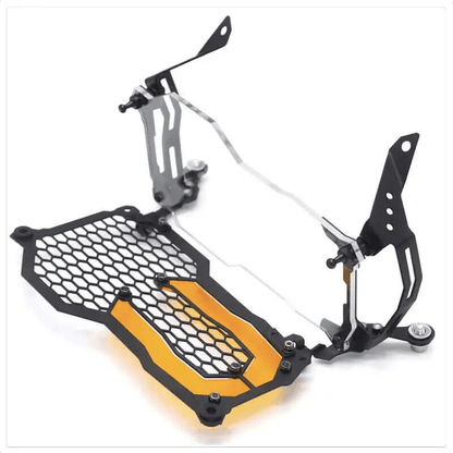 Rejilla para faros con plexiglás tintado BMW GS - Endurrad.com