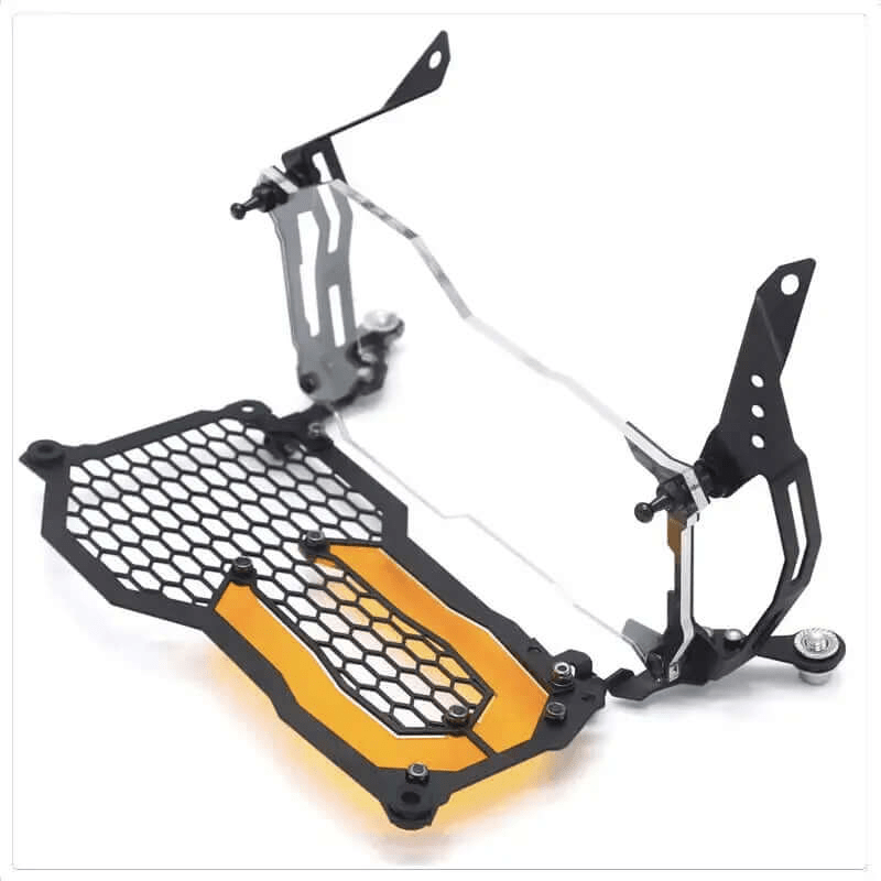 Rejilla para faros con plexiglás tintado BMW GS - Endurrad.com