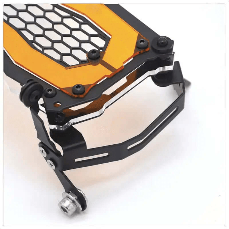 Rejilla para faros con plexiglás tintado BMW GS - Endurrad.com