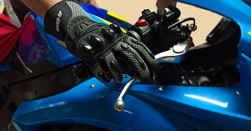 Guanto estivo pelle / mesh Modello Arioso colo | 53 - 0120 - 397 - ENDURRAD