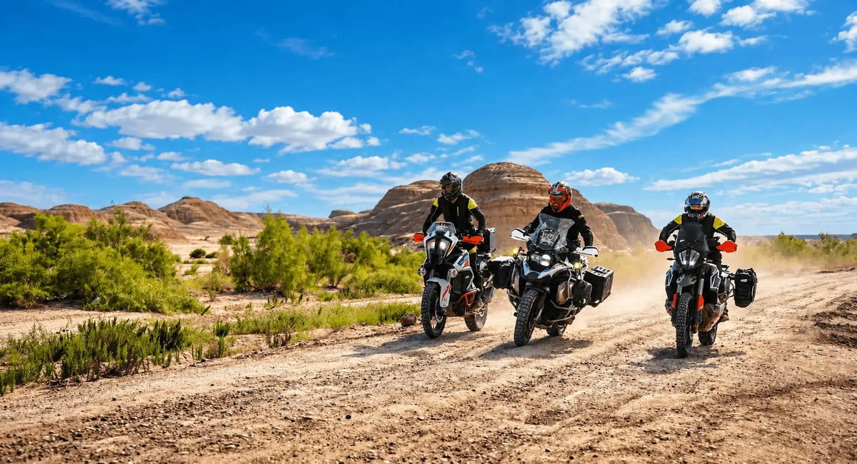 Accesorios para motos de aventura, touring y todoterreno