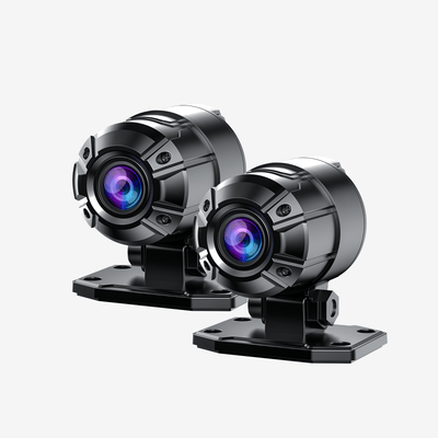 Kit de 2 cámaras para moto 1080p Sony Starvis para pantalla JADO S6