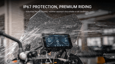Jado S6 – Monitor Moto 6" Wireless con CarPlay, Android Auto - ENDURRAD