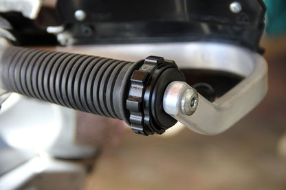 KAOKO stabilizzatore manubrio con cruise control - BMW F650GS/Dakar fino a '07 e G650GS/Sertao -'10 con manopole riscaldate (pe