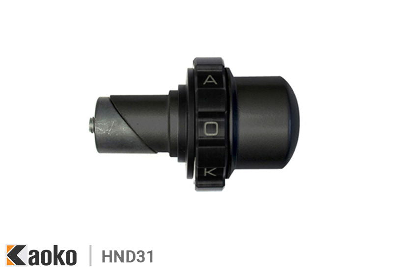 KAOKO stabilizzatore manubrio con cruise control - HONDA con manubrio diam. int. 19mm e terminali 31mm incl. F6B Goldwing '13-,