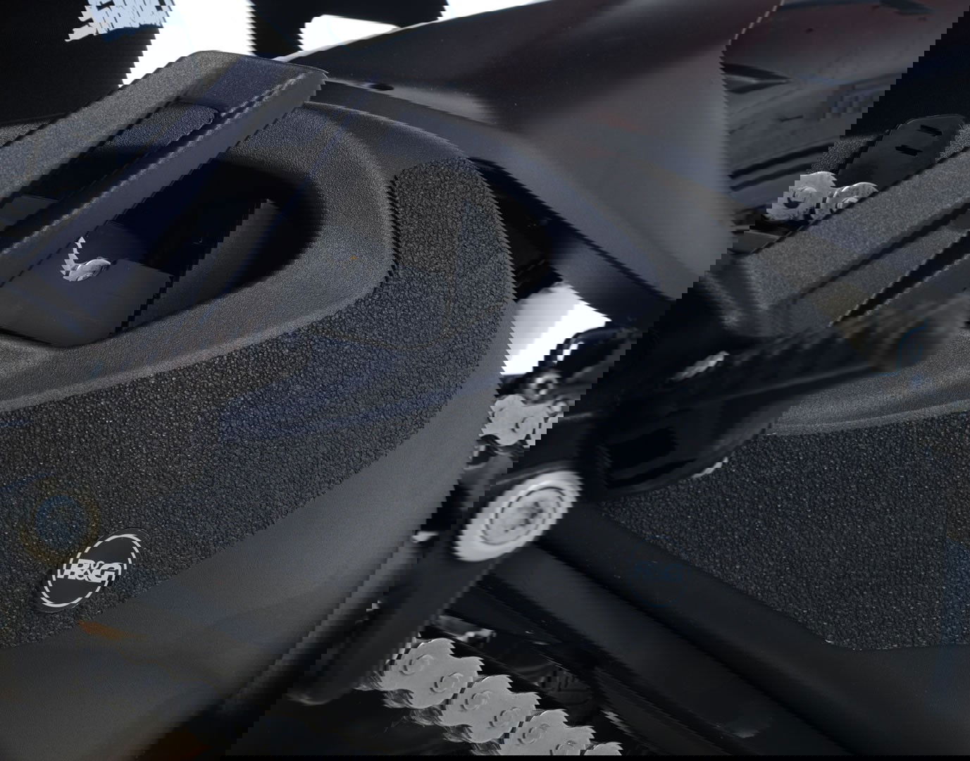 Kit 1pz.adesivi anti-scivolo paratacco KTM Super Duke GT [R] '17-'19 - lato sinistro del forcellone - nero