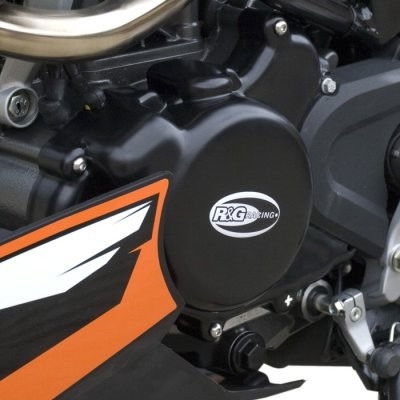 Kit 2 pezzi (ECC0114BK-ECC0115BK)- protezioni motore KTM 125/200 DUKE fino '15