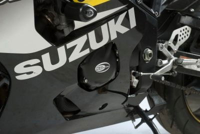 Kit 2 pezzi (ECC0127BK-ECC0128BK) - protezioni motore SUZUKI GSXR600/750 K4-K5
